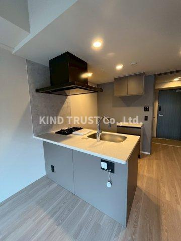 エスリードレジデンス梅田クラスシティのキッチン|きれいなキッチンです