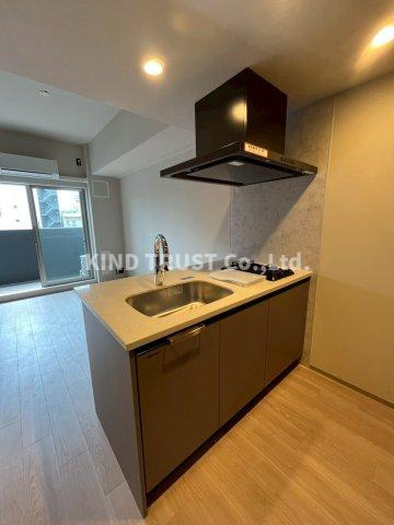 エスリードレジデンス梅田クラスシティのキッチン|きれいなキッチンです