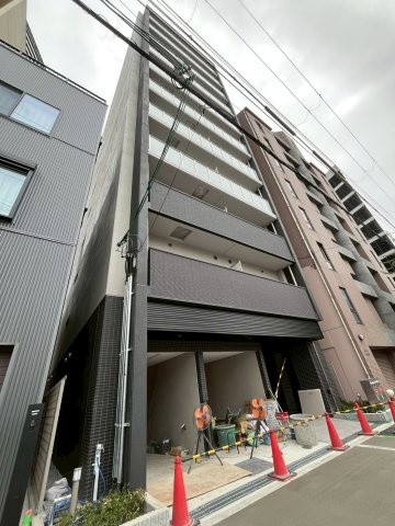 エスリードレジデンス梅田クラスシティの外観|落ち着いた雰囲気の外観です