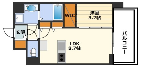 エスリードレジデンス梅田クラスシティの間取り