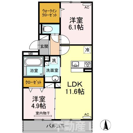 Rose Mansionの間取り