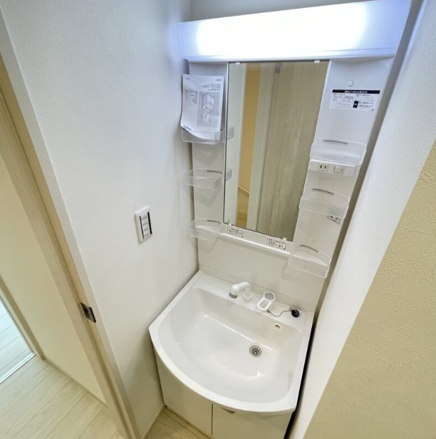 MELDIA岩槻Ⅱの独立洗面台