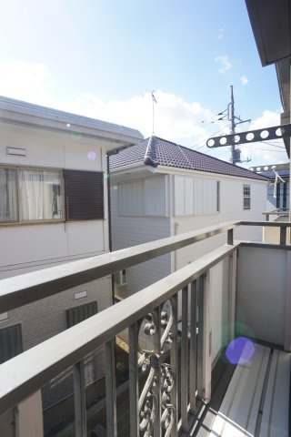 アーバンビワコートのバルコニー