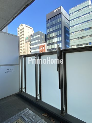 カスタリア東日本橋のバルコニー