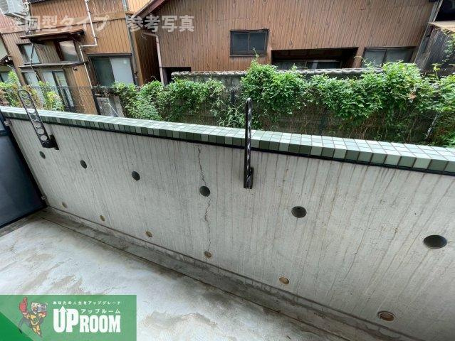さくら館のバルコニー