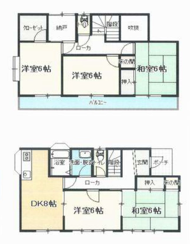 【中古戸建】佐波郡玉村町大字飯塚の間取り|■間取り図｜敷地面積：150.94（約45.65坪）　建物面積：99.36（約20.05坪）
