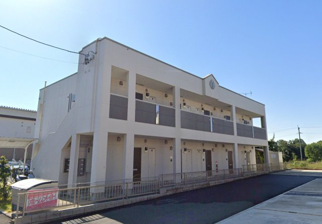 各務原市一棟アパートの外観