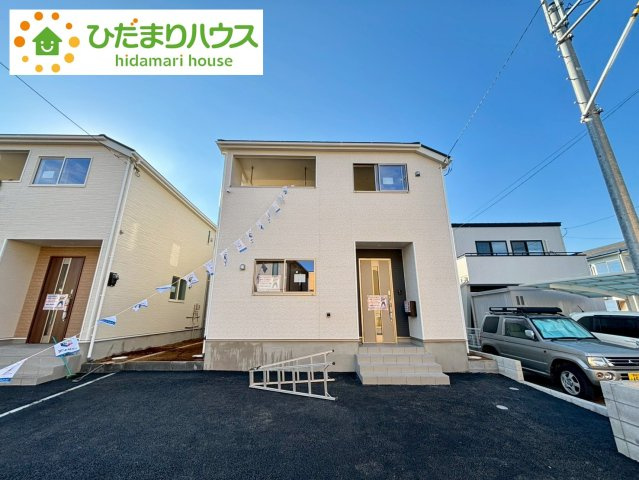 野田市尾崎第17　新築戸建　1号棟の外観|是非一度、ご家族そろってご内覧ください♪				
