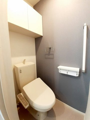 【トイレ】 | アリビオ・リラⅠ | ゆったりとした空間のトイレです