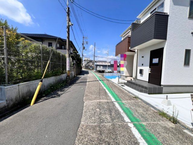 【前面道路含む現地写真】 | 守口市大久保町5丁目新築戸建　２号棟