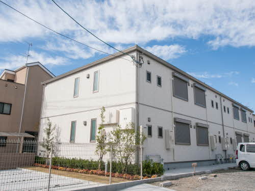 シャーメゾングリナージュの駐車場