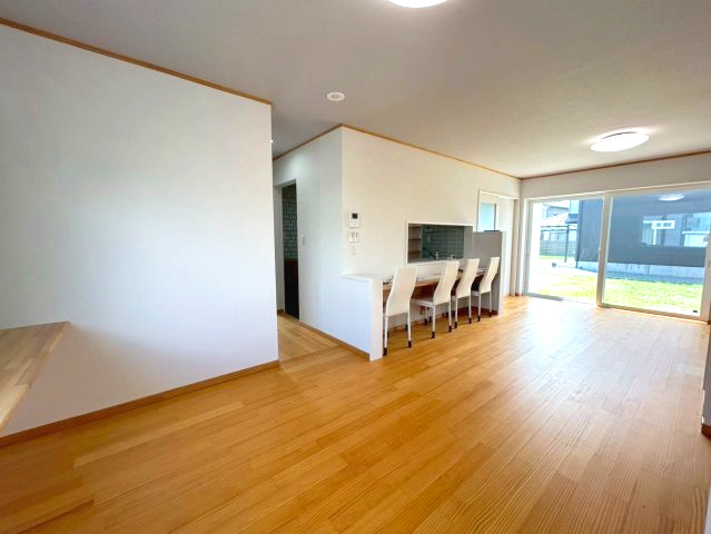 未入居戸建　長野市川中島町御厨の居間・リビング