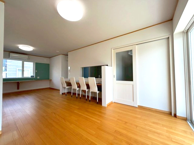 未入居戸建　長野市川中島町御厨の居間・リビング