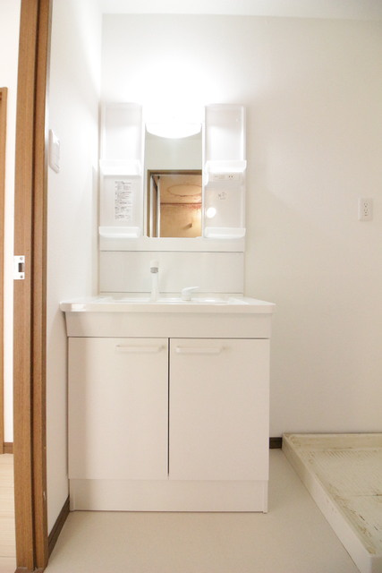 シャルムⅡの洗面所|広い洗面スペースです★