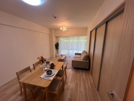 扶桑ハイツ春日部の居間・リビング|施工例です