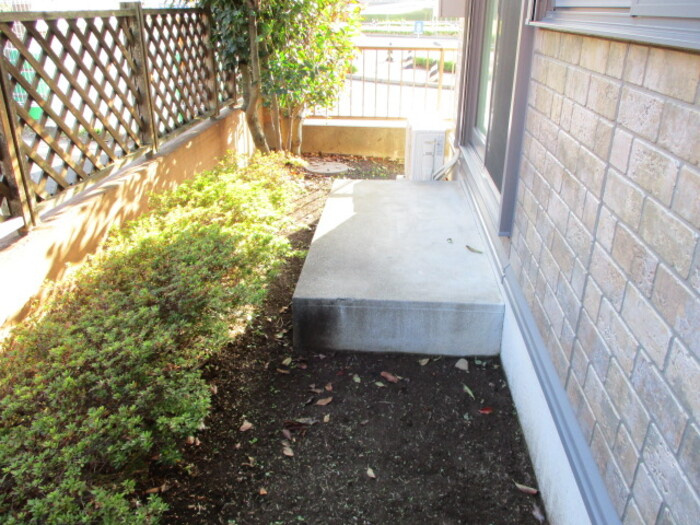 ル・マリアージュの庭|専用庭