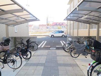 【その他共用部分】 | リヴェール Ｂ | 駐輪場