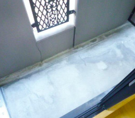 ガーラ笹塚駅前のバルコニー