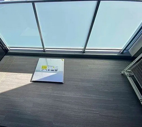 ブランシエスタ森下のバルコニー