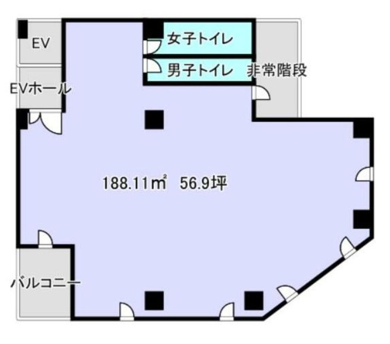 長谷川ビルの間取り