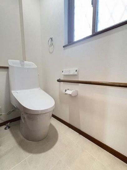 中央区陽光台５丁目　中古戸建のトイレ|トイレも気になるポイント