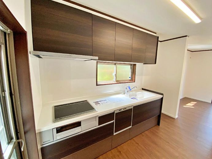 綾瀬市綾西４丁目　中古戸建のキッチン|使いやすいキッチンです