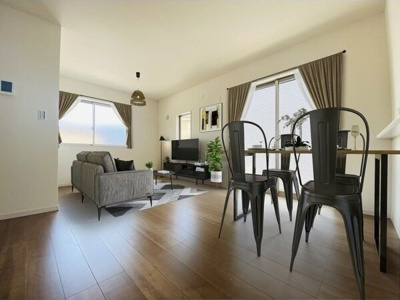 【居間・リビング】ドマーニ一色新町3号棟