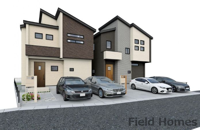 小田原市酒匂新築戸建て　2号棟の外観|外観イメージ「小田原市酒匂新築戸建て」