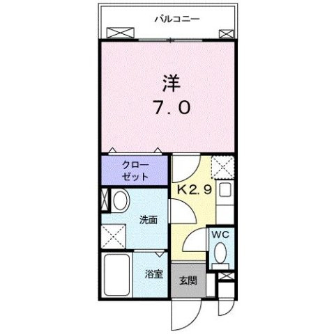 ベル　ミーユの間取り