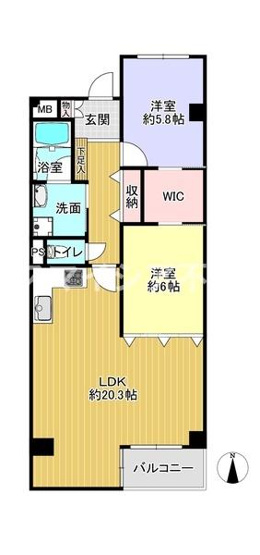 【間取り】 | くずはセンチュリータウン1番館