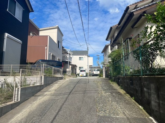 福岡市城南区樋井川2丁目　中古戸建の前面道路含む現地写真|前面道路含む現地写真です
