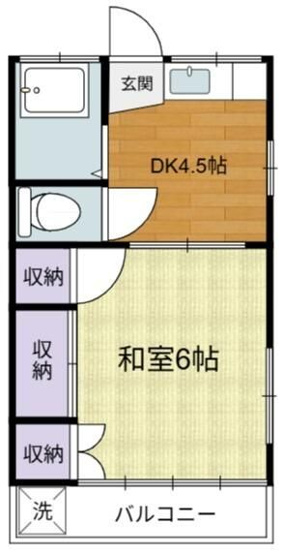 【間取り】 | 第三ふじみ荘