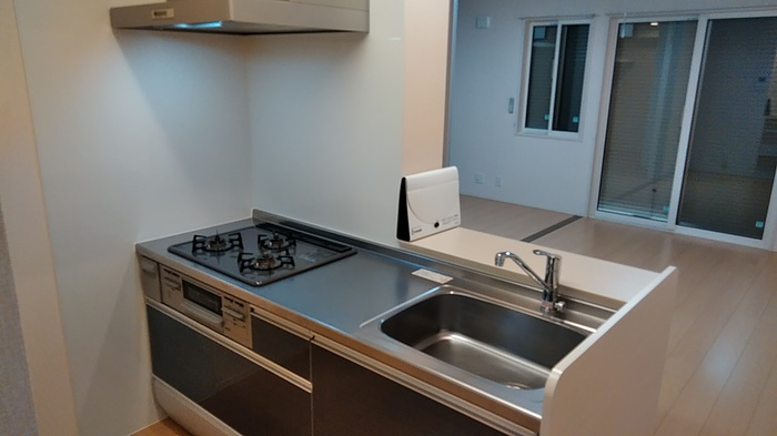 クールハイツⅡのキッチン|システムキッチン