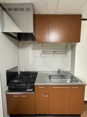 【キッチン】 | 野辺ハイツE | 使いやすいキッチンです