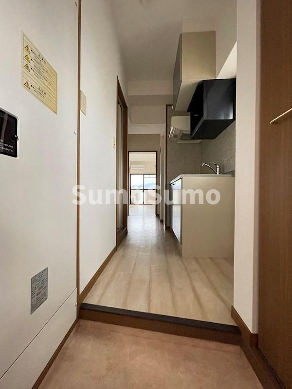 パークハイム大濠の玄関