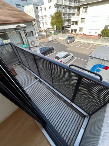 イーストハイツのバルコニー