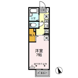 【間取り】 | 宇都宮テックハイツ　Ａ