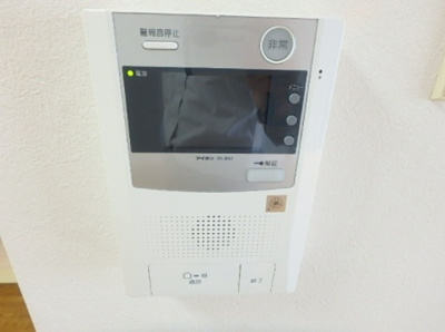 【セキュリティ】 | シメントピア | モニター付インターホン。