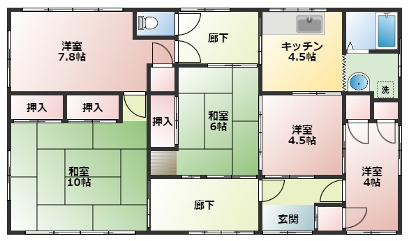 小矢部2丁目戸建の画像