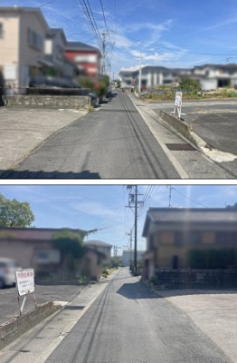 【前面道路含む現地写真】 | 鈴鹿市白子２丁目 | 前面道路