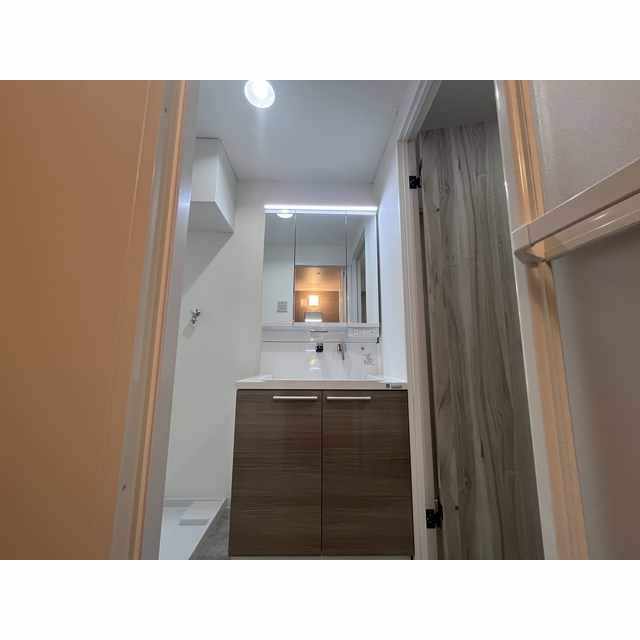 uハウスの洗面所|忙しい朝には欠かせない洗面所です