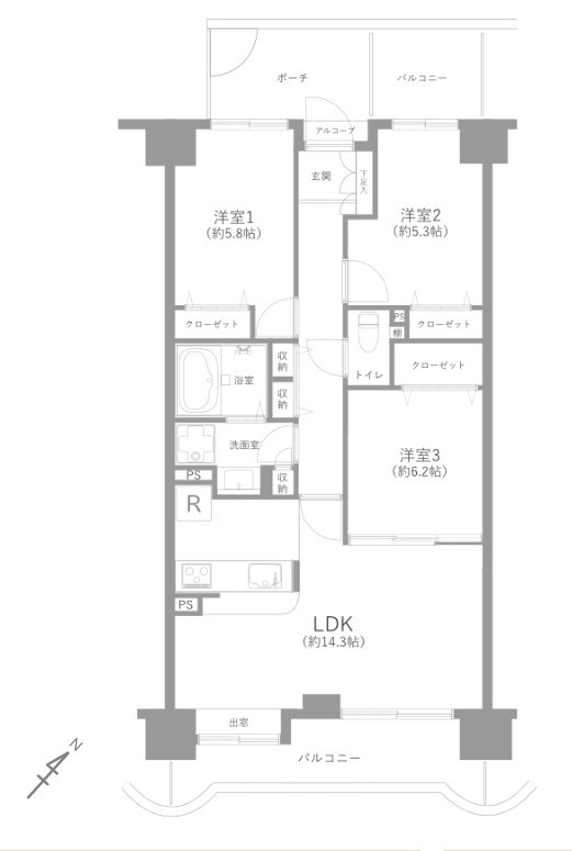 ルミナス八潮参番館
