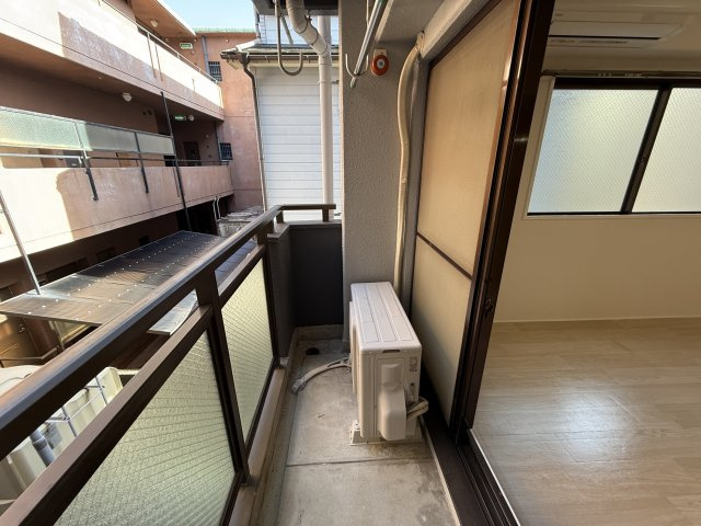 キャロル豊中本町Ⅱのバルコニー