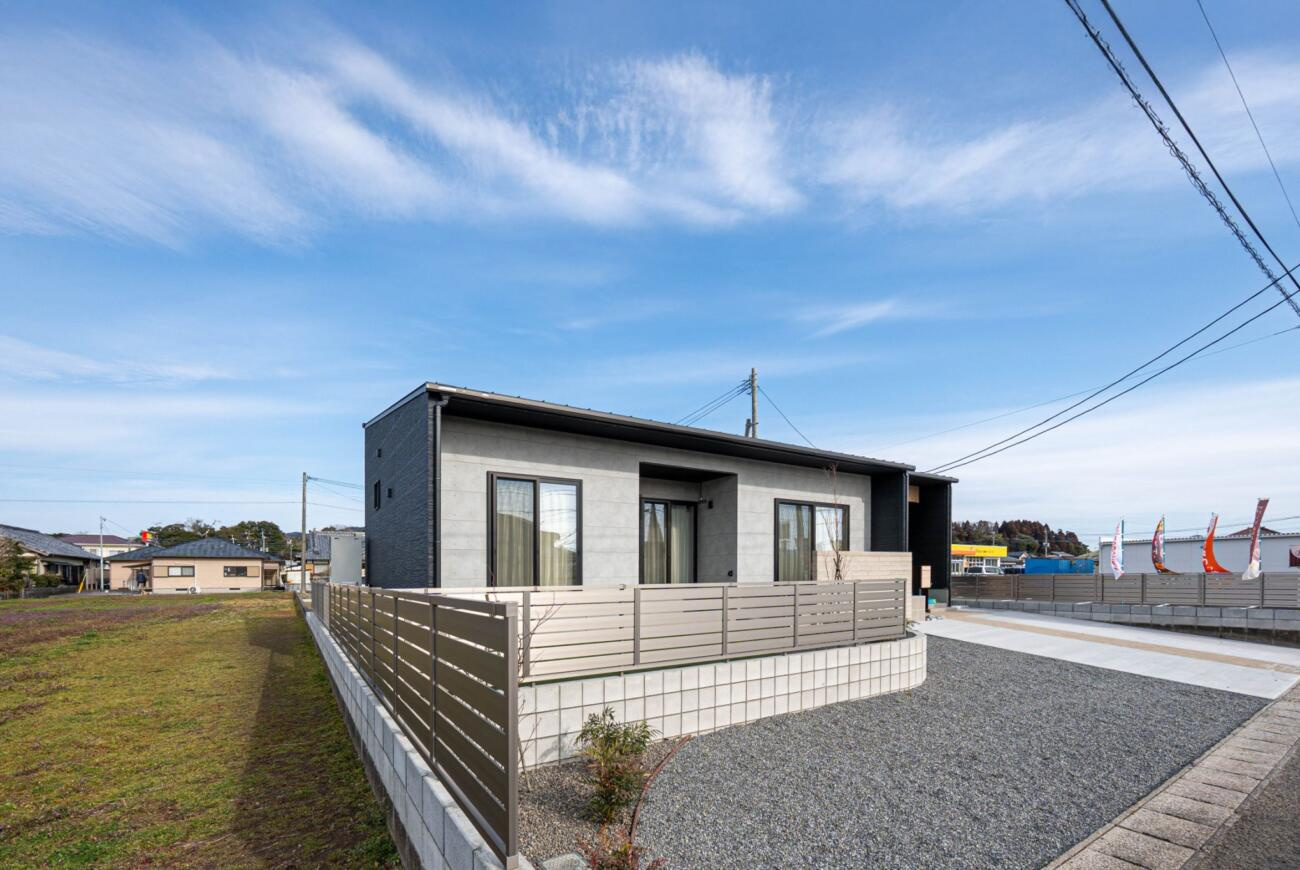 万代ホーム様　未入居の西浜地区　建売り一戸建ての外観