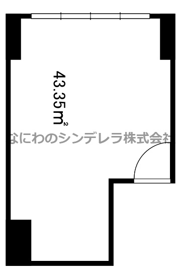 【間取り】 | 松岡ビル北花田