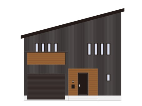 【完成予想図】 | 川越市寺尾　建築条件無売地　全2区画　(ふじみ野店) | 外観の完成予想図です