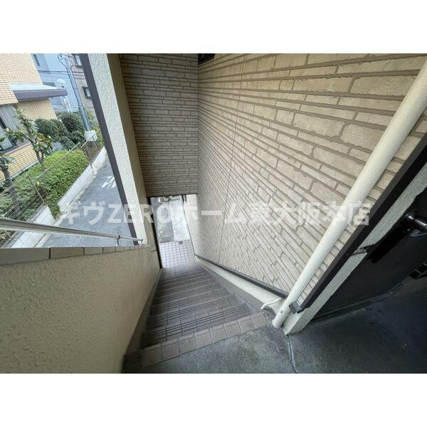 福寿マンションのバルコニー