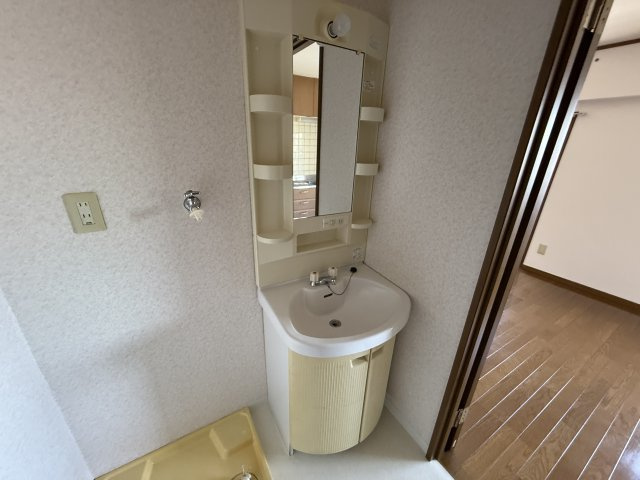 第一尾形マンションの独立洗面台