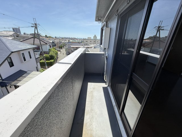 第一尾形マンションのバルコニー