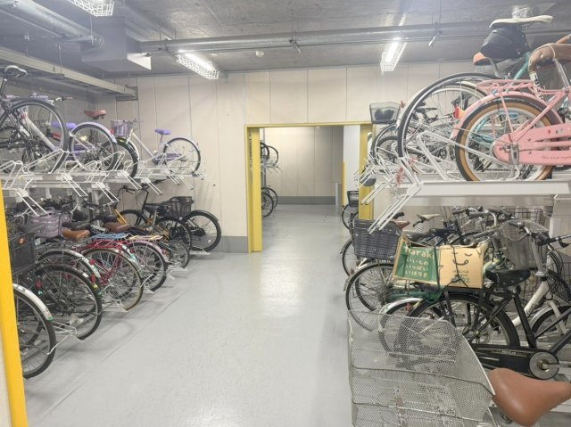ルネッサンスタワー上野池之端の駐輪場|共用部・駐輪場